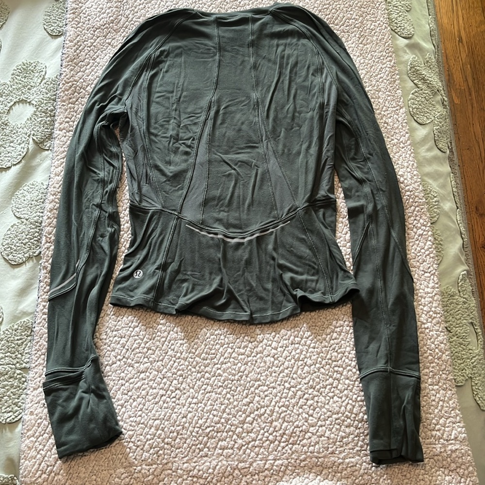 Lululemon Rulu Reflective Running Long Sleeve - Picture 2 of 4